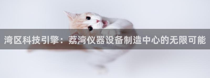意昂体育3联系电话：湾区科技引擎：荔湾仪器设备制造中心的无限