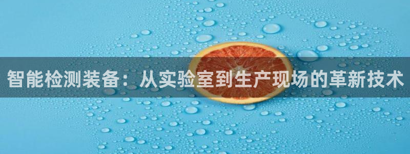 意昂体育3招商电话是多少号码：智能检测装备：从实验室到生产现