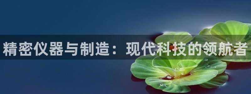 意昂体育3平台是正规平台吗知乎：精密仪器与制造：现代科技的领