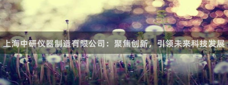 意昂体育3：上海中研仪器制造有限公司：聚焦创新，引领未来科技