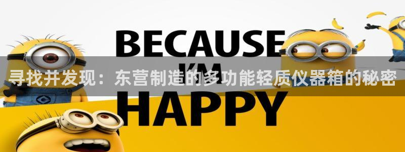 意昂3娱乐平台：寻找并发现：东营制造的多功能轻质仪器箱的秘密
