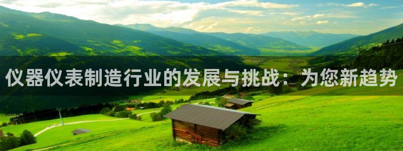 意昂体育3软件：仪器仪表制造行业的发展与挑战：为您新趋势